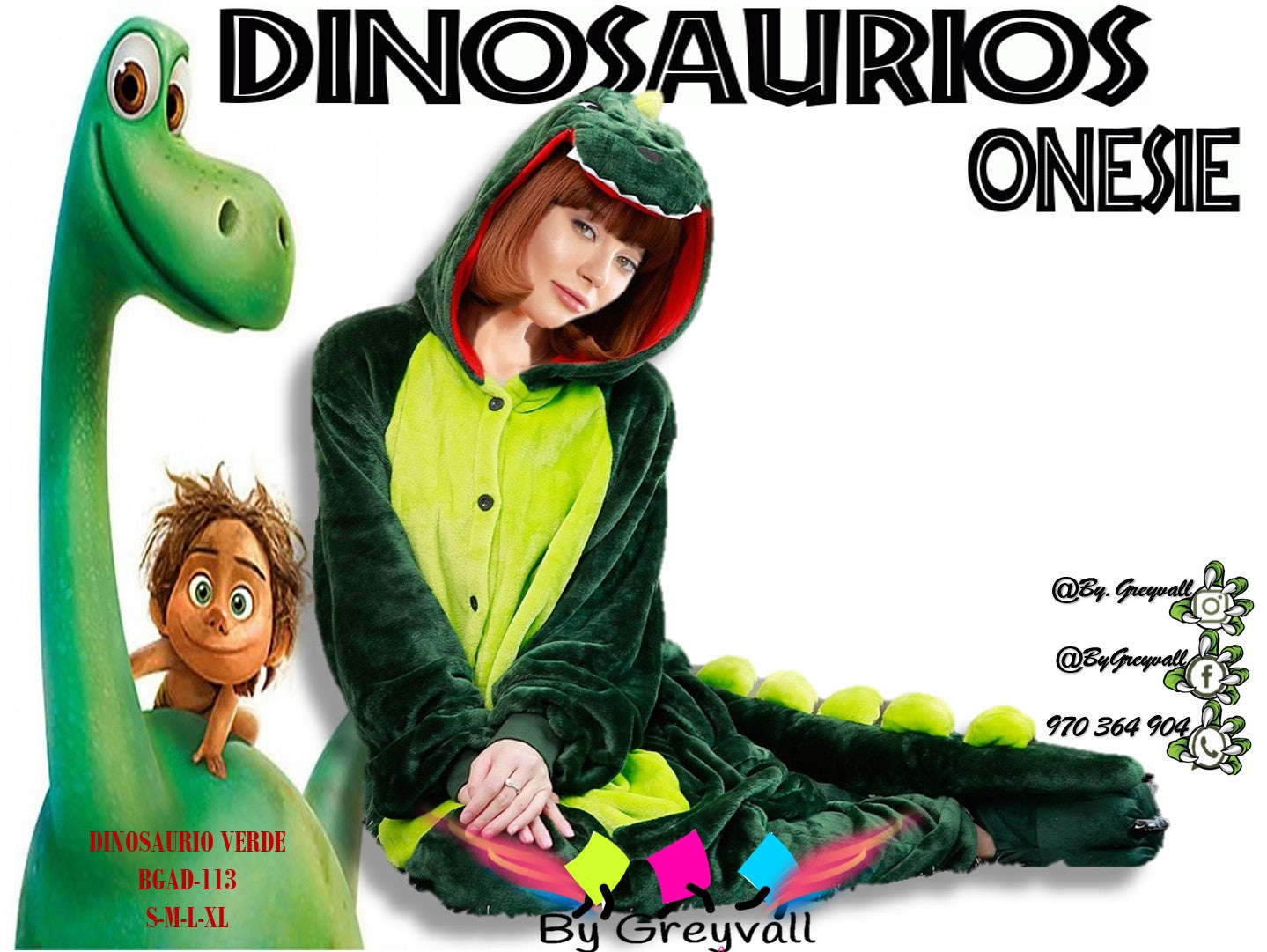 Pijama kigurumi de Dinosaurio