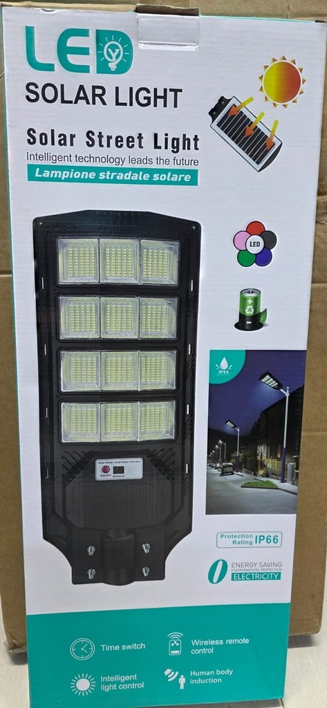 Luz Led Solar para Exterior