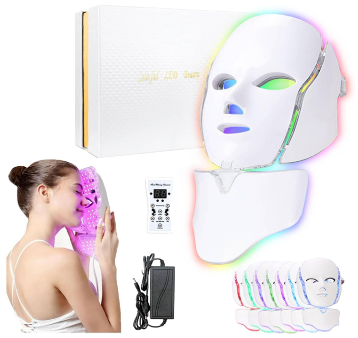 MASCARA LED FACIAL 7 COLORES