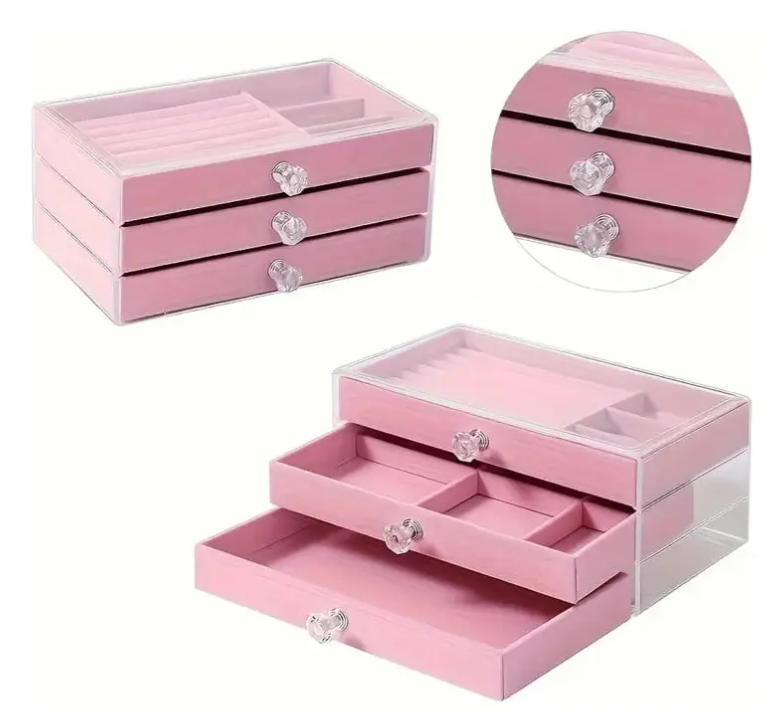 ORGANIZADOR ACRÍLICO PARA JOYAS 