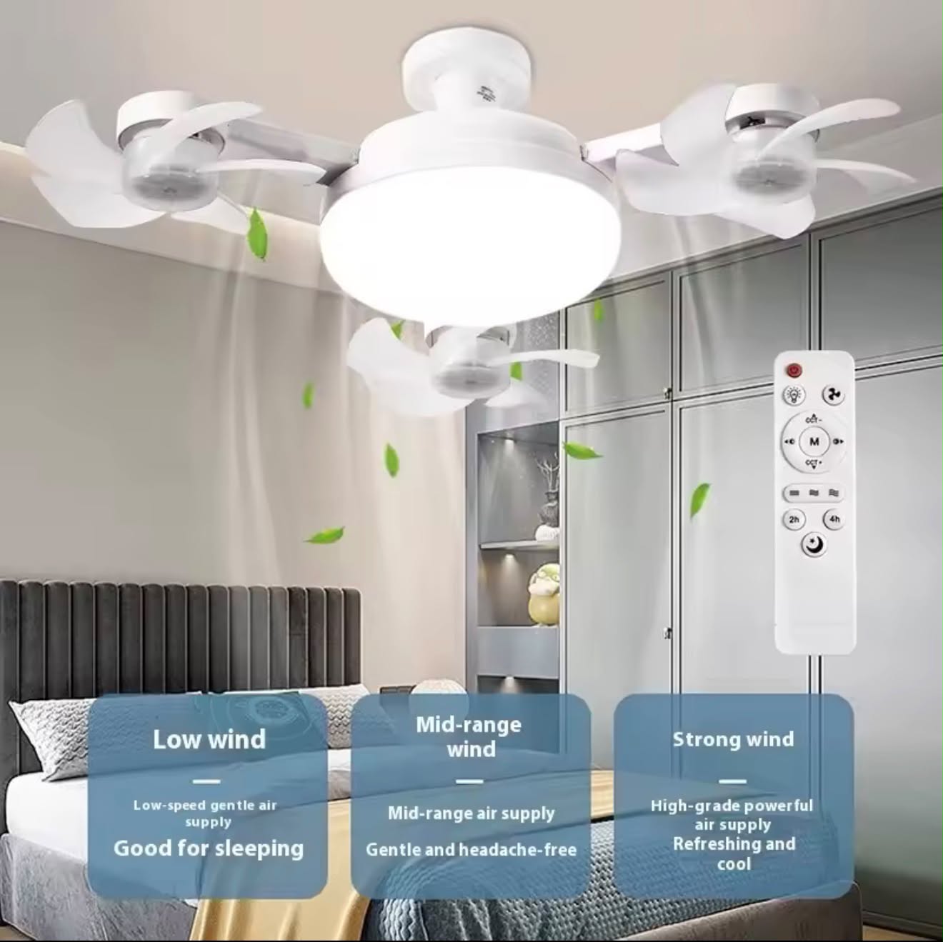 FOCO VENTILADOR MODELO DRON 